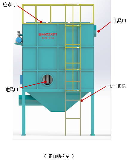 布袋除尘器结构图