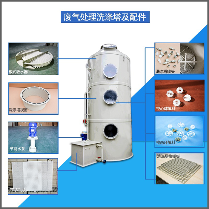废气处理洗涤塔及配件